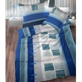 Bettwäsche Jersey AMALFI blau