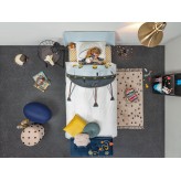 Jugend Bettwäsche Snurk UFO 160x210+65x100 cm