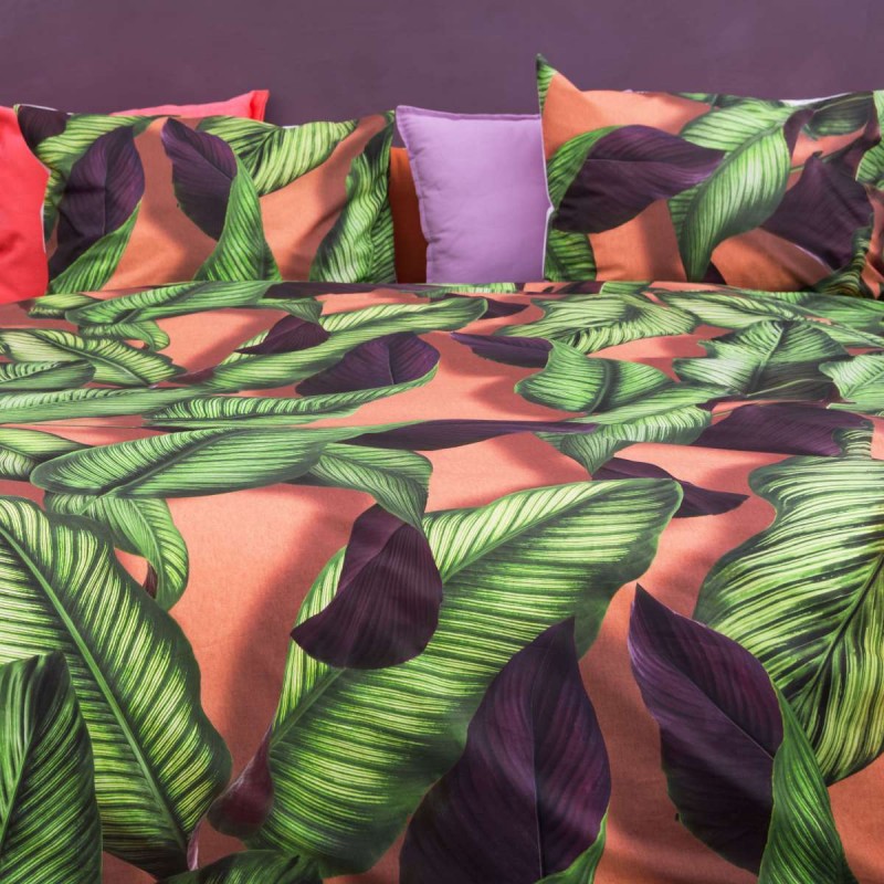 Tropische Bettwäsche Snurk FRESH LEAVES 160x210+65x100 cm