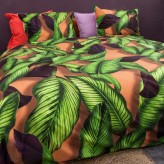 Tropische Bettwäsche Snurk FRESH LEAVES 160x210+65x100 cm