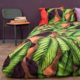 Tropische Bettwäsche Snurk FRESH LEAVES 160x210+65x100 cm