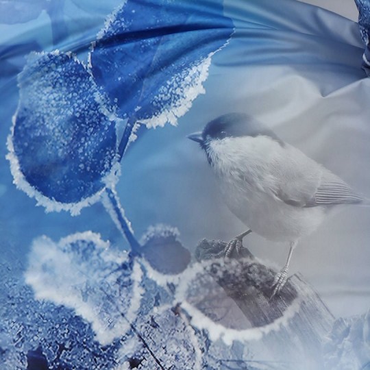 Tamara R Selection Fein-Satin Bettwäsche BIRDS blau