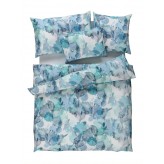 Tamara R Emotion Feinsatin Bettwäsche LARA blau