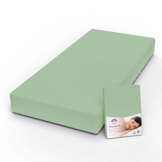 Fixleintuch Jersey Souplesse Aloe