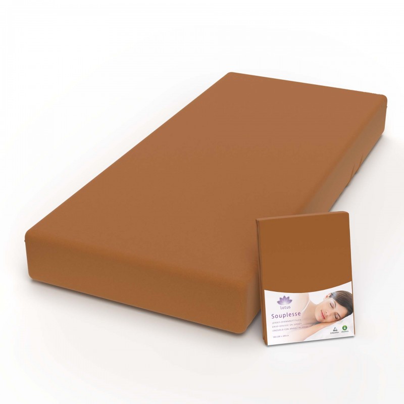 Fixleintuch Jersey Souplesse rost 71
