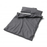 Lotus Bettwäsche Bambus UNI anthrazit