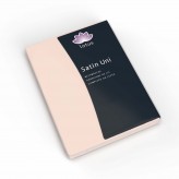 Lotus Bettwäsche Satin UNI Perlrosa