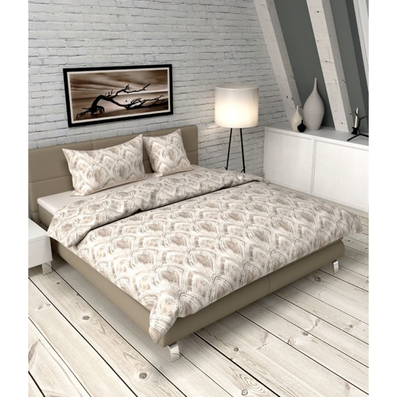 Feinsatin Bettwäsche Boutique Sable Mocca