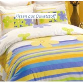 AColori Satin Bettwäsche DENIZ blau